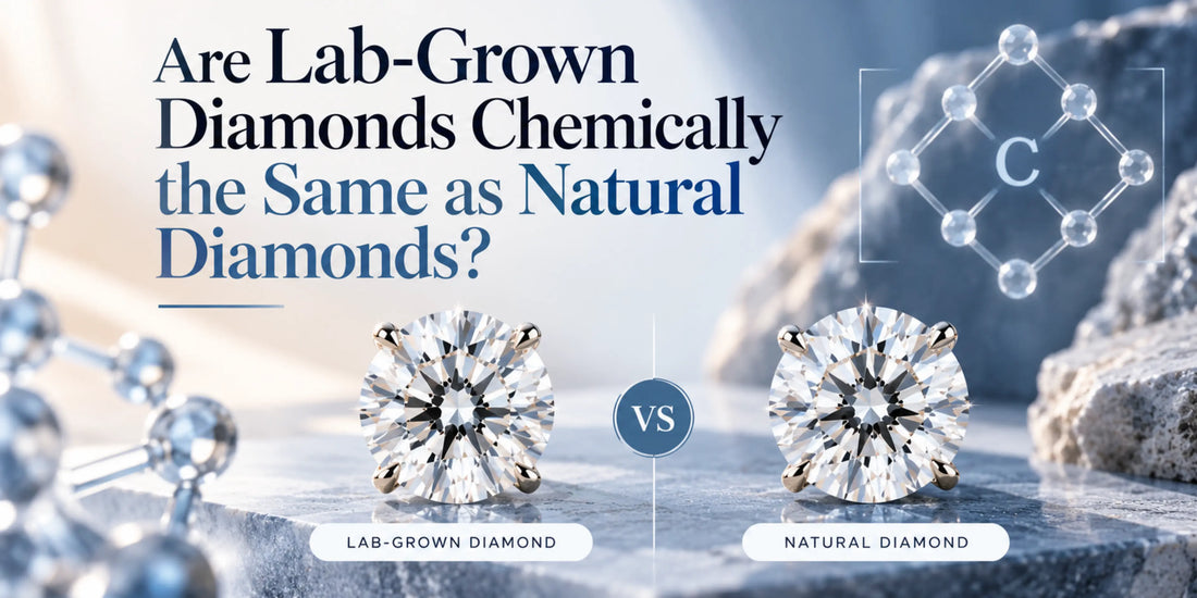 Are Lab-Grown Diamonds Chemically the Same as Natural Diamonds?
